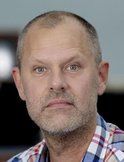 Picture of Fredrik Lindberg, professor in geoscience at Gothenburgh University. 